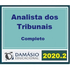 ANALISTA DOS TRIBUNAIS COMPLETO - DAMÁSIO 2020.2 - TJ | TRF | TRT | TST E MP