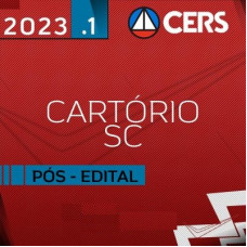 CARTÓRIOS SANTA CATARINA - CERS 2023 - RETA FINAL
