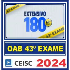 Oab 1ª Fase 43º Exame (Extensivo 180 dias) Ceisc 2024