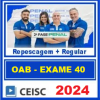 OAB 2ª FASE 40 - DIREITO PENAL - CEISC 2024 - REPESCAGEM + REGULAR