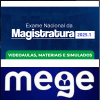 ENAM – Exame Nacional da Magistratura - MEGE 2025