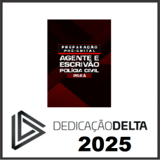 PC PA AGENTE E ESCRIVÃO DE POLICIA CIVIL PARÁ - DEDICAÇÃO DELTA - 2025