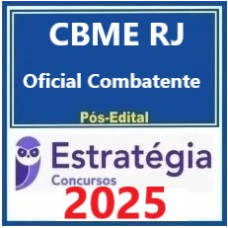 CBME-RJ (Oficial Combatente) Pacote Completo - 2025 (Pós-Edital