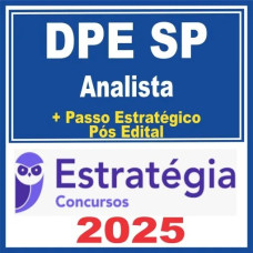 DPE-SP (Analista de Defensoria Pública) - 2025 (Pós-Edital) - Passo Estratégico