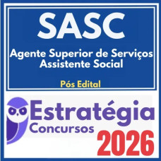 CPU PI – SASC PI (Agente Superior de Serviços – Assistente Social) Pós Edital – Estratégia 2026