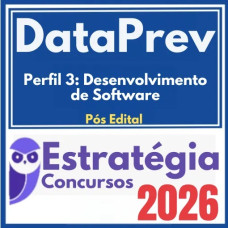 DataPrev (Perfil 3 Desenvolvimento de Software) Pós Edital – Estratégia 2026