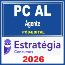 PC AL (Agente de Polícia) - 2026 (Pós-Edital)