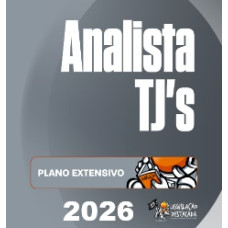 TJ’s (Analista) Extensivo – Legislação Destacada 2026 