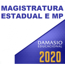 MAGISTRATURA ESTADUAL E MP - TEORIA + COMPLEMENTARES DAMÁSIO - 2020.2 – JUIZ E PROMOTOR