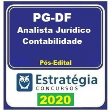 PGDF - ANALISTA JURÍDICO - CONTABILIDADE  - PÓS EDITAL - ESTRATÉGIA 2019.2