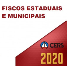 FISCOS ESTADUAIS E MUNICIPAIS, SEFAZ, AUDITOR FISCAL, ICMS E ISS (CERS 2020)