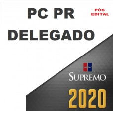 PC PR - DELEGADO DA POLÍCIA CIVIL DO PARANÁ - PCPR - SUPREMO - PÓS EDITAL 2020